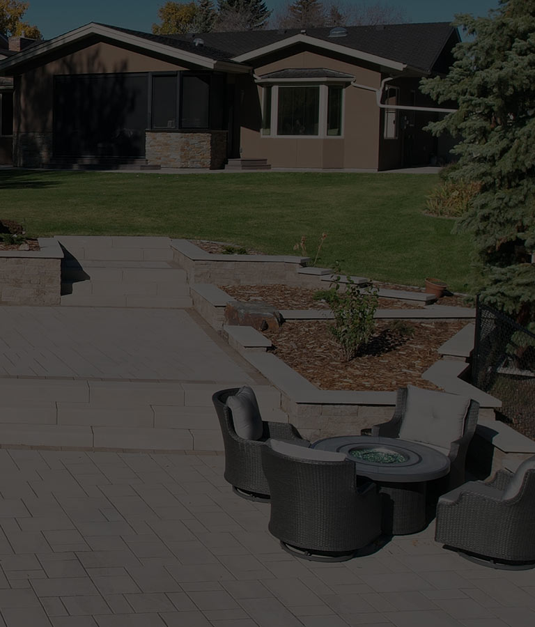 Landscaping services hero mobile