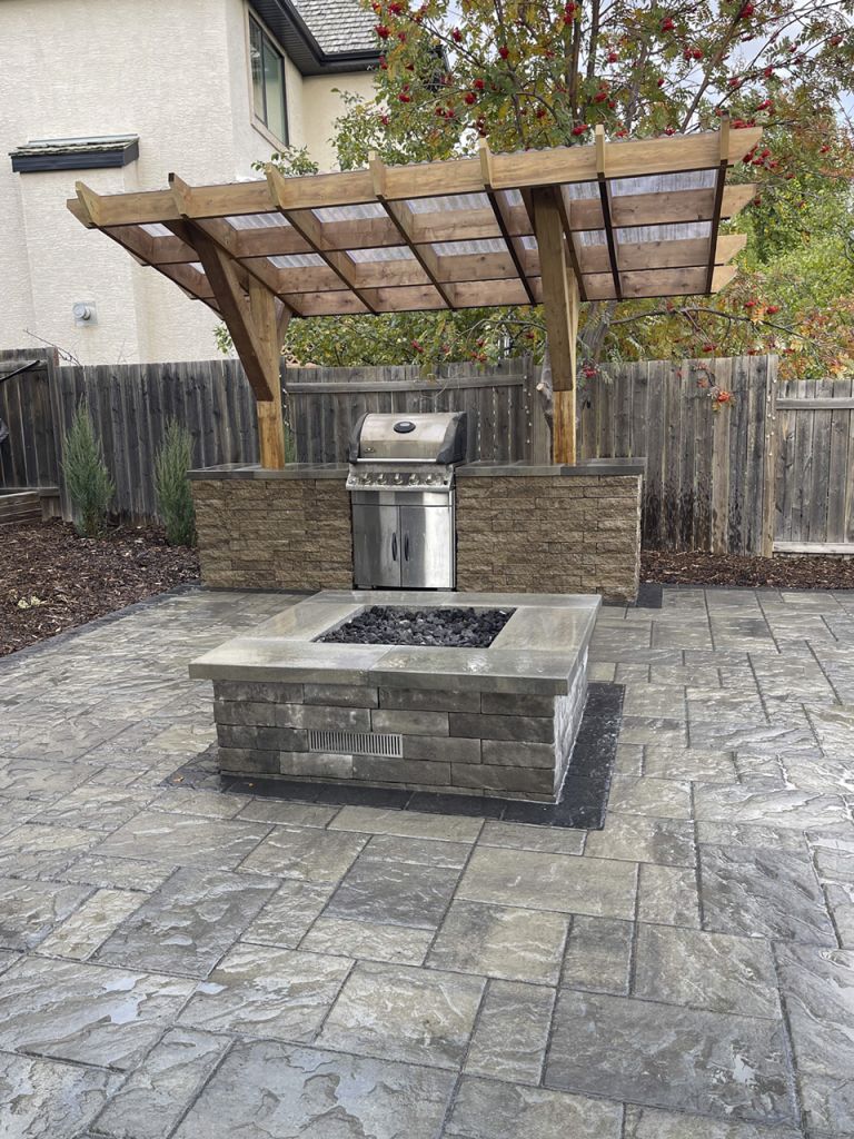 Outdoor bbq with pergola 768x1024